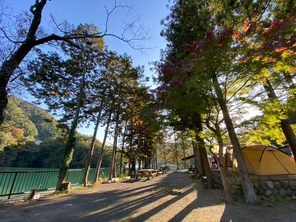 아키야마가와 캠프장