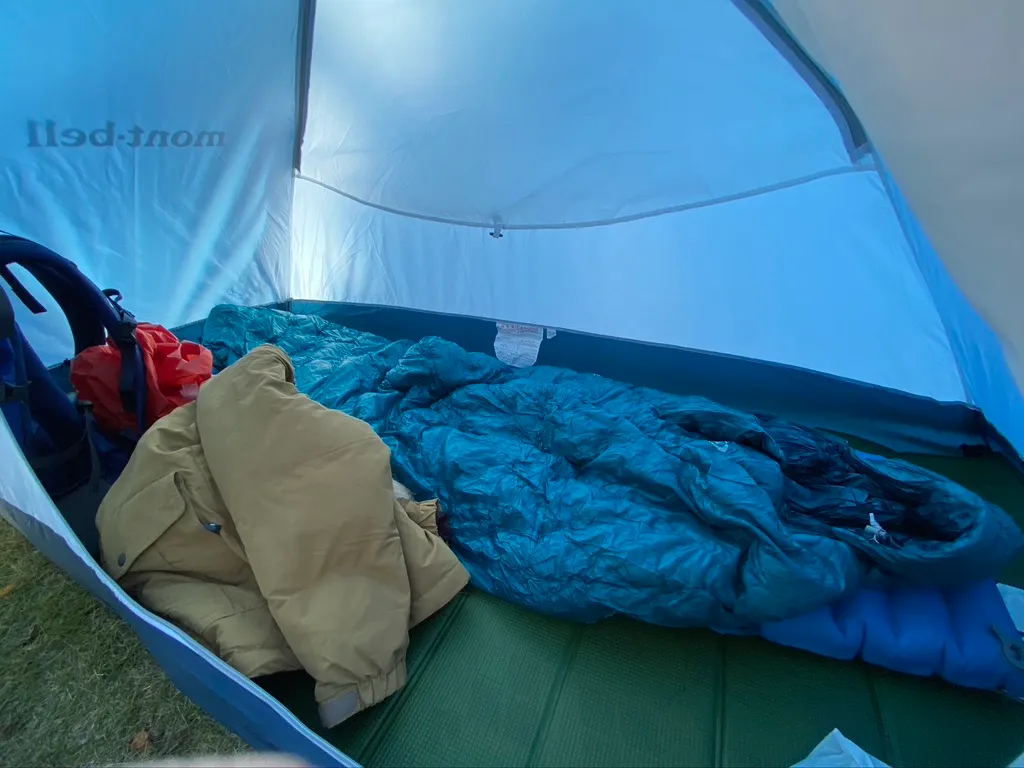Environment in the tent